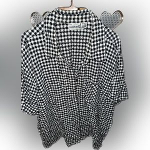 Vintage Fashion Bug Plus Size button shirt